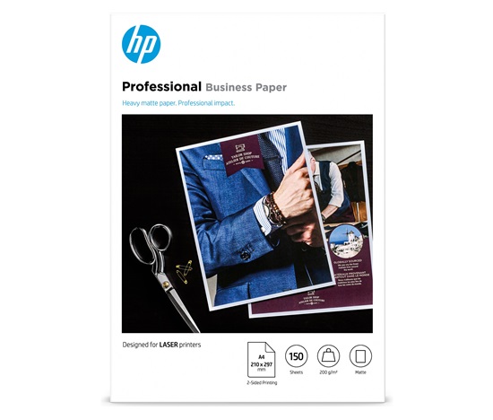 HP Prof Matte LJ A4 200g 150sh FSC Paper (laser)