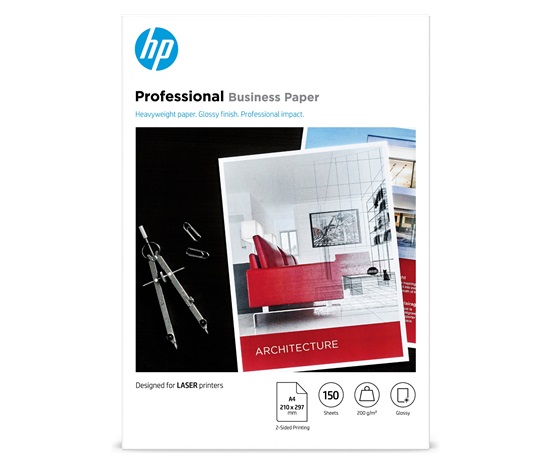 HP Prof Gls LJ A4 200g 150sh FSC Paper (laser)