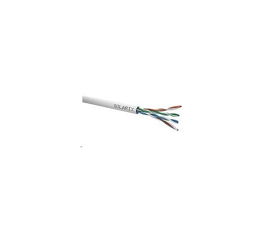 BAZAR - Instalační kabel Solarix UTP, Cat5E, drát, PVC, box 305m - poškozený obal