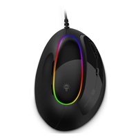 CONNECT IT GAME FOR HEALTH ergonomická vertikální myš, drátová, černá