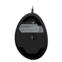 CONNECT IT GAME FOR HEALTH ergonomická vertikální myš, drátová, černá