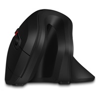 CONNECT IT FOR HEALTH ergonomická vertikální myš (+ 1x AA baterie zdarma) bezdrátová, černá
