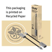 Club3D Adaptér aktivní USB-C na DisplayPort 1.4, 8K60Hz DSC1.2 HDR HBR3