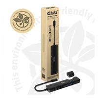 Club3D hub USB-C 3.2 Gen1 7in1 Hub HDMI 4K60Hz, 2x SD card, 2x USB-A, USB-C PD - nabíjení 100W, RJ45