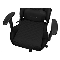 CONNECT IT herní křeslo Monaco Pro, látkové, černé