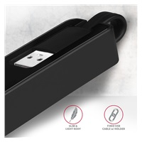 AXAGON ADE-XR, USB 2.0 - Fast Ethernet síťová karta, auto instal, černá