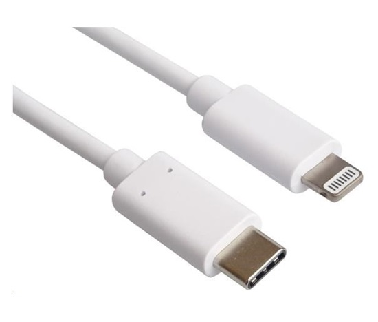 PREMIUMCORD Apple Lightning - USB-C™ USB nabíjecí a datový kabel MFi pro Apple iPhone/iPad, 0,5m
