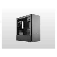 Cooler Master case Silencio S600 Steel, ATX, 2x 120mm Fan, Černá