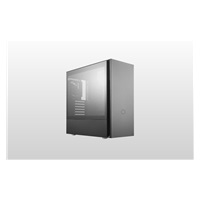 Cooler Master case Silencio S600 TG, ATX, Průhledná bočnice, 2x 120mm Fan, Černá