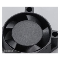 AKASA ventilátor AK-189BK-2B, 25x25x10mm, 2 pins, 2x kuličkové ložisko