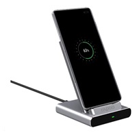 RAPOO nabíjecí stojan XC350 Wireless Charging Stand Silver
