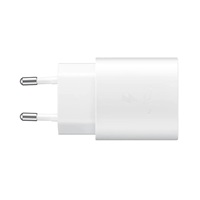 Samsung cestovní nabíječka EP-TA800XWE, Quickcharge 25W, kabel USB-C, bílá