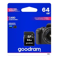 GOODRAM SDXC karta 64GB (R:100/W:10 MB/s) UHS-I Class 10