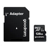 GOODRAM microSDXC karta 256GB M1AA (R:100/W:10 MB/s), UHS-I Class 10, U1 + Adapter