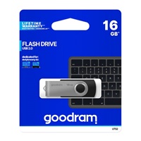 GOODRAM Flash Disk 16GB UTS2, USB 2.0, černá