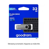 GOODRAM Flash Disk 64GB UTS2, USB 2.0, černá