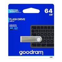 GOODRAM Flash Disk UUN2 64GB USB 2.0 stříbrná