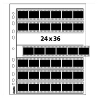 Hama obal na negativ, 24x36 mm, pergamen matný, 260x310 mm,100 ks