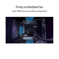 ASUS vodní chladič CPU AIO ROG RYUJIN 240, 2x120mm