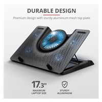TRUST Stojan na notebook GXT1125 QUNO LAPTOP COOLING STAND