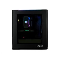 ZALMAN skříň X3 Black,  ATX bez zdroje, aRGB
