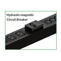 APC Easy PDU, Metered, Zero U, 32A, 230V, (20)C13 & (4)C19, IEC 309 32A 2P+E (3m)