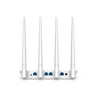 Tenda F6 Wireless-N Router 802.11b/g/n,300 Mb/s, 4x všesměrová anténa, universal repeater