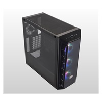 Cooler Master case MasterBox MB520 ARGB, E-ATX, Průhledná bočnice, 3x 120mm ARGB Fan, 1x 120mm Fan, Černá