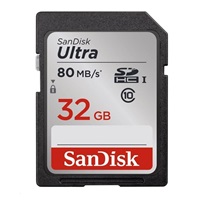 SanDisk SDHC karta 32GB Ultra (90 MB/s Class 10 UHS-I)