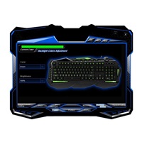 C-TECH klávesnice SCORPIA V2 (GKB-119), herní, CZ/SK, 7 barev podsvícení, programovatelná, černá, USB