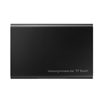 Samsung Externí SSD disk T7 touch - 1TB - černý