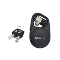 DICOTA Security Cable T-Lock Retractable, keyed, 3x7mm slot