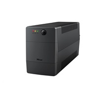 TRUST UPS Paxxon 800VA UPS with 2 standard wall power outlets