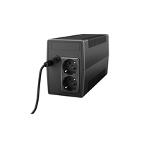 TRUST UPS Paxxon 800VA UPS with 2 standard wall power outlets