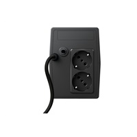 TRUST UPS Paxxon 800VA UPS with 2 standard wall power outlets