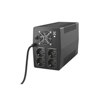TRUST UPS Paxxon 1500VA UPS with 4 standard wall power outlets