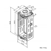 Univerzální držák PC na stůl Mounts CH101B