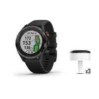 Garmin Golfové GPS hodinky Approach S62 Black Bundle