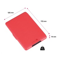 CONNECT IT pouzdro pro Amazon Kindle Paperwhite 1/2/3, červená
