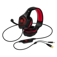 CONNECT IT BATTLE RNBW Ed. 2 herní sluchátka s mikrofonem, červená