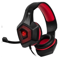 CONNECT IT BATTLE RNBW Ed. 2 herní sluchátka s mikrofonem, červená