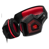 CONNECT IT BATTLE RNBW Ed. 2 herní sluchátka s mikrofonem, červená