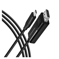 AXAGON RVC-DPC, USB-C -> DisplayPort redukce / kabel 1.8m, 4K/60Hz