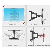 Držák Tv sklopný Fiber Mounts SP600-P6