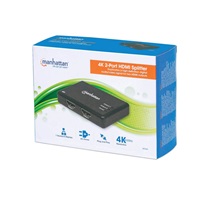 MANHATTAN Splitter HDMI 1.4, černá
