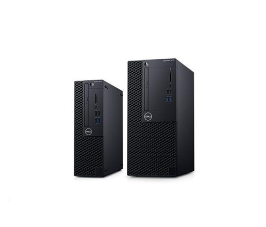 DELL Optiplex 3070 MT/Core i3-9100/4GB/1TB/Integrated/DVD RW/Kb/Mouse/W10Pro/3Y Basic Onsite