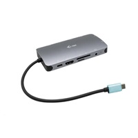 iTec USB-C Metal Nano Dock HDMI/VGA with LAN + Power Delivery 100 W