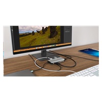 i-tec USB-C Metal Nano Dock HDMI/VGA with LAN + Power Delivery 100 W