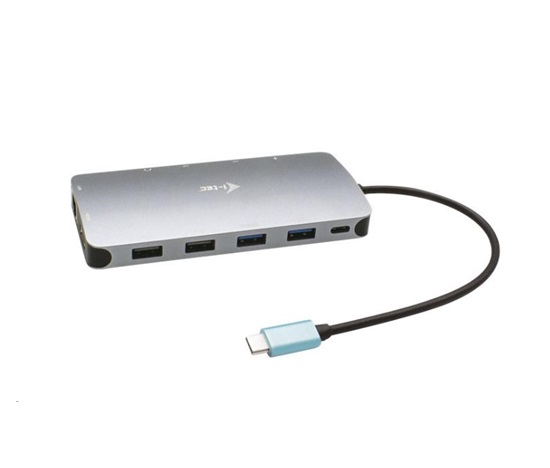 iTec USB-C Metal Nano 3x Display Docking Station, Power Delivery 100 W