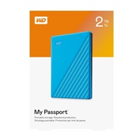 BAZAR WD My Passport portable 2TB Ext. 2.5" USB3.0 Blue